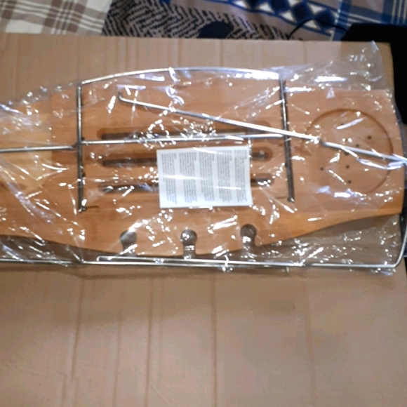 Bamboo Bathtub Caddy - Picture 2 of 2